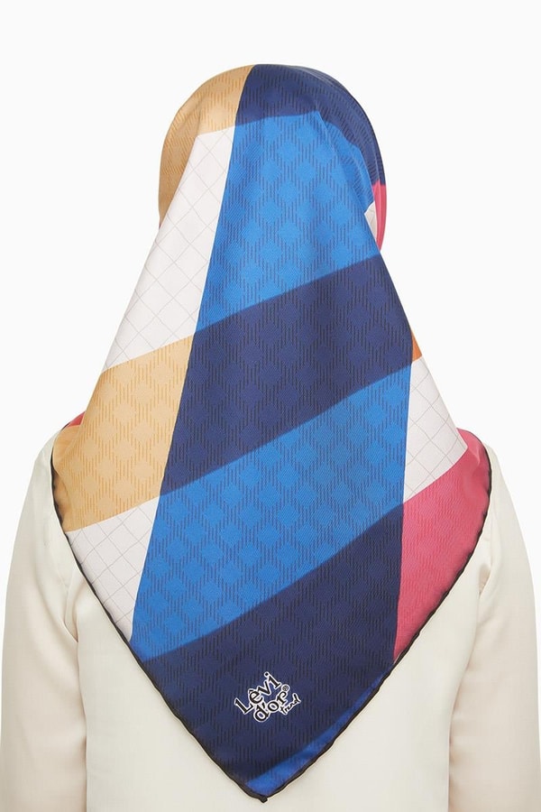 LevidorLevidor Saks Mavisi Trend Twill Eşarp