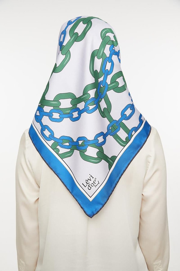LevidorLevidor Saks Mavisi Trend Twill Eşarp