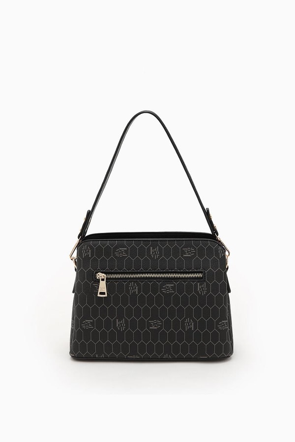 LevidorLevidor Siyah Ayarlanabilir Askılı El Çantası