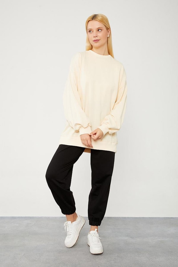 LevidorLevidor Siyah Beli Lastikli Pantolon