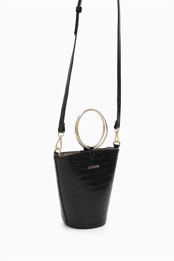 LevidorLevidor Siyah Clutch Mini Çanta