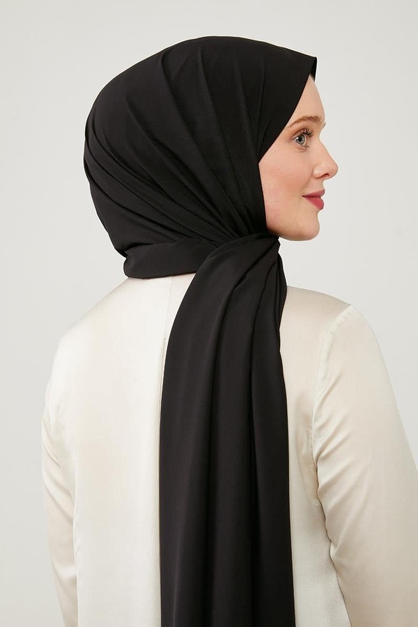 LevidorLevidor Siyah Düz Desen Elegance Şal