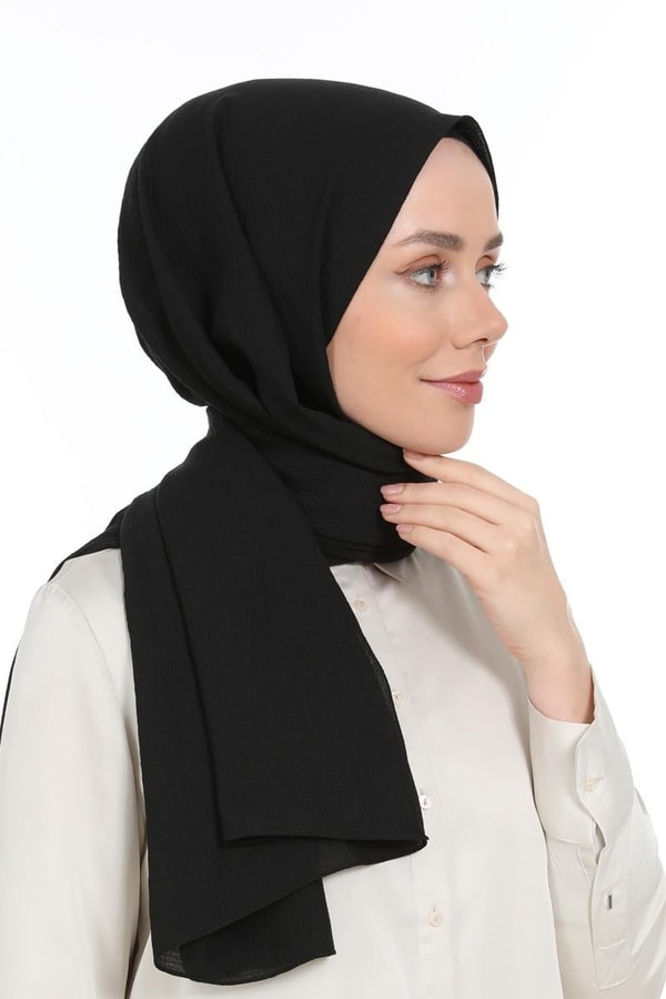 LevidorLevidor Siyah Naturel Cazz Şal