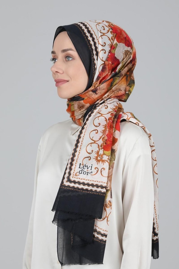 LevidorLevidor Siyah Pamuk Şal