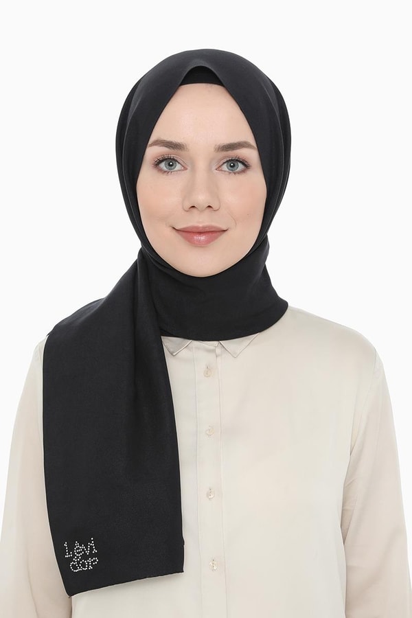 LevidorLevidor Siyah Saly Abiye Şal