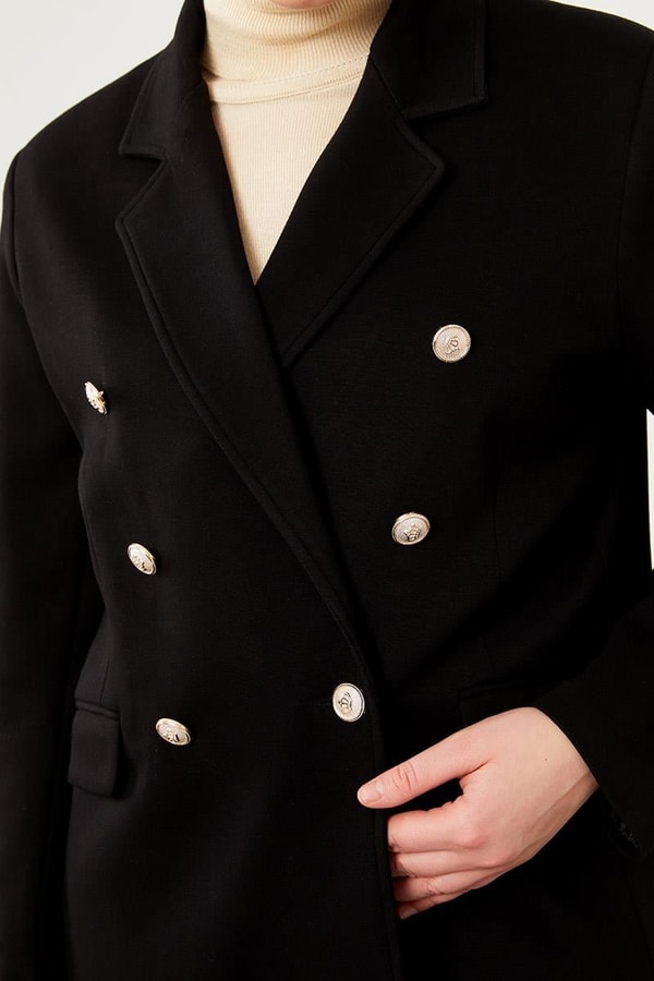 LevidorLevidor Siyah Spor Blazer Ceket