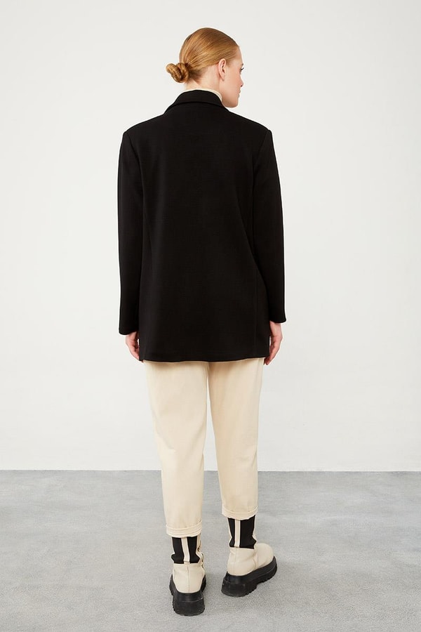 LevidorLevidor Siyah Spor Blazer Ceket