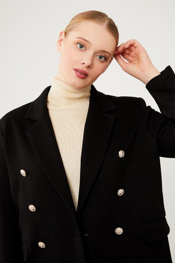 LevidorLevidor Siyah Spor Blazer Ceket