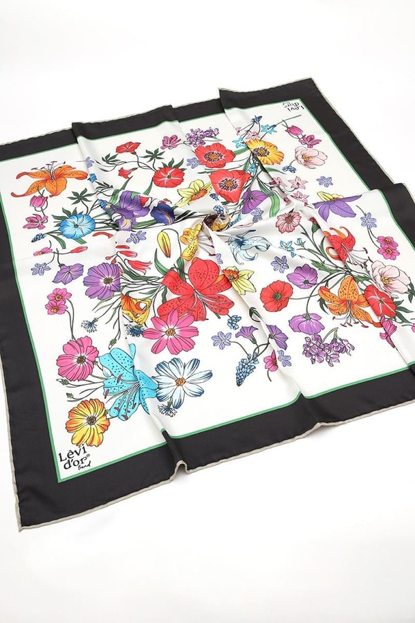 LevidorLevidor Siyah Trend Twill Eşarp