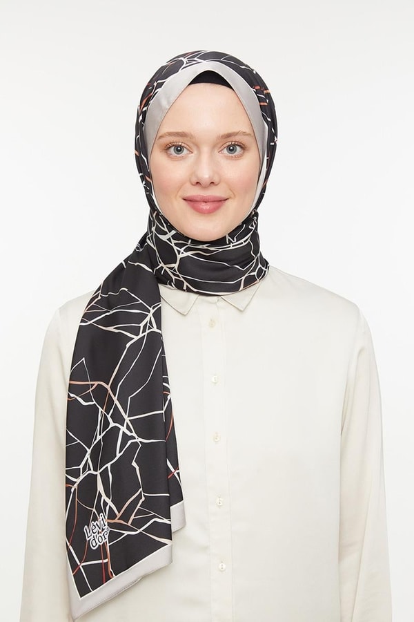 LevidorLevidor Siyah Twill Şal