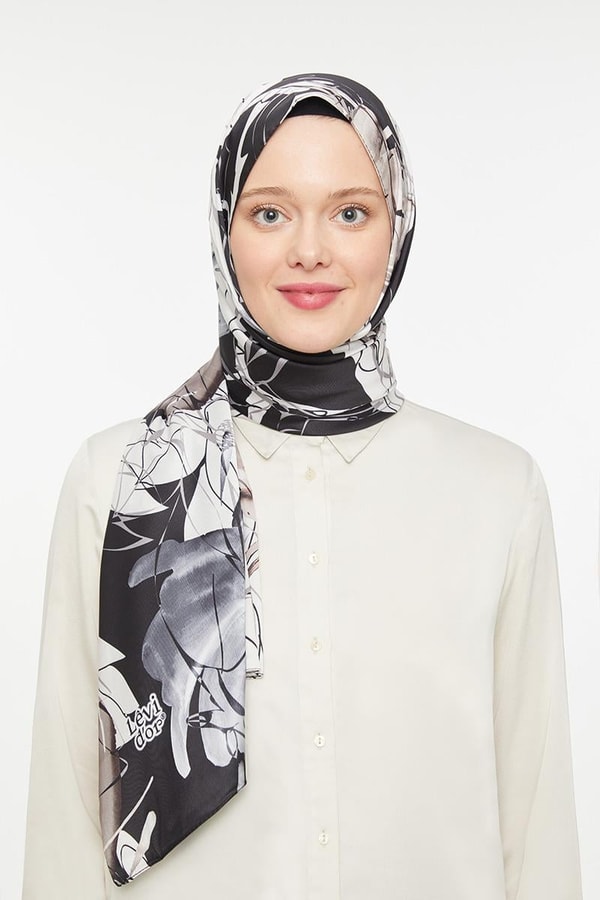 LevidorLevidor Siyah Twill Şal