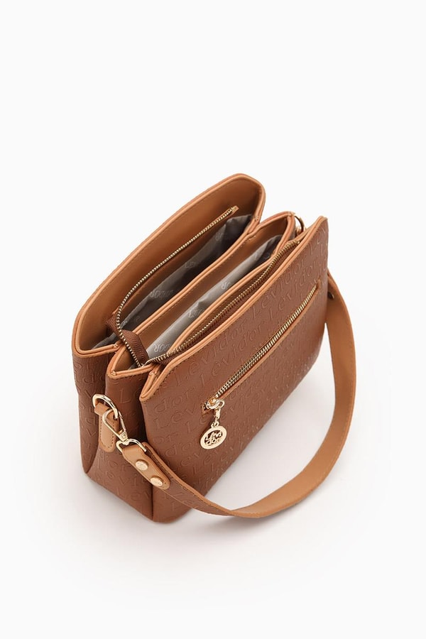 LevidorLevidor Taba Basıkılı El Çantası