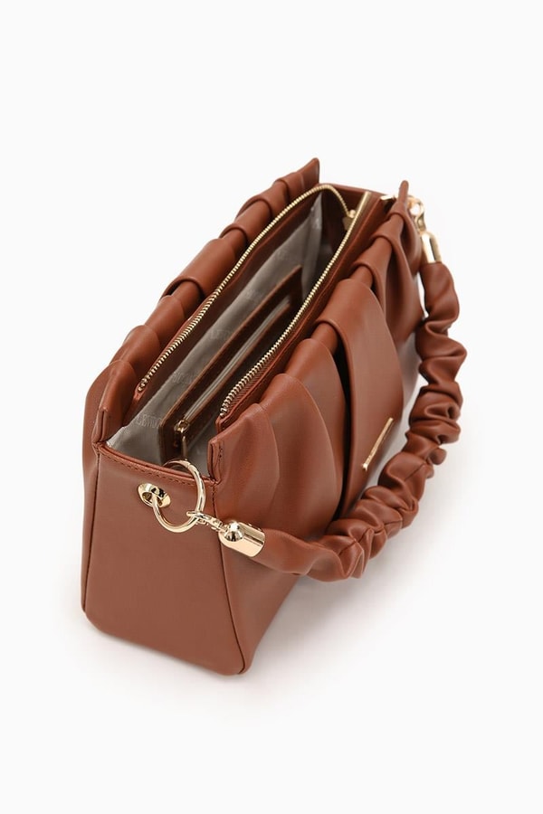 LevidorLevidor Taba Büzgü Detaylı El Çantası