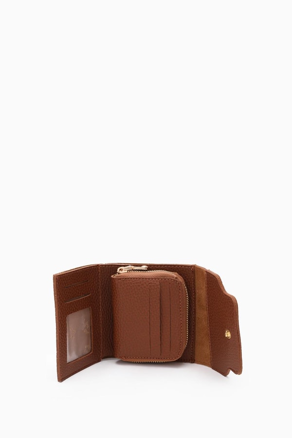 LevidorLevidor Taba Çıtçıtlı Kartlık Bölmeli Cüzdan