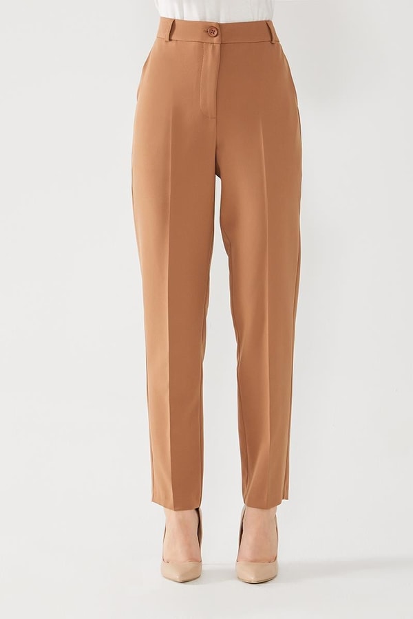 LevidorLevidor Taba Düşük Bel Pantolon