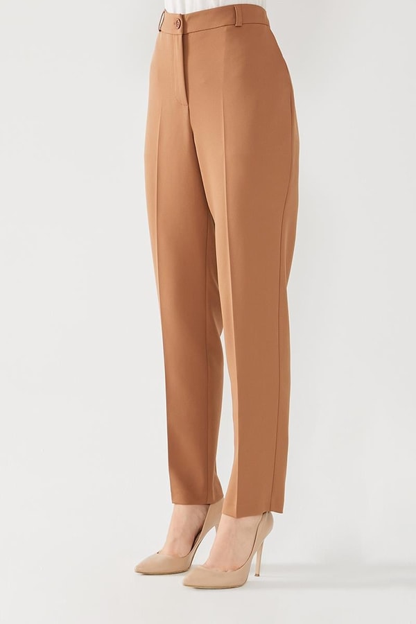 LevidorLevidor Taba Düşük Bel Pantolon