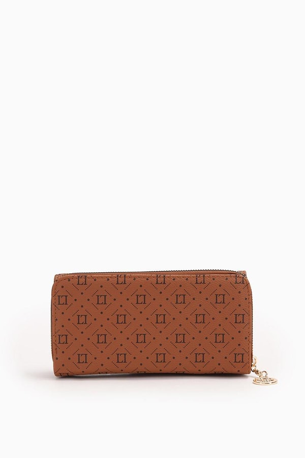 LevidorLevidor Taba Yazı Baskılı Cüzdan