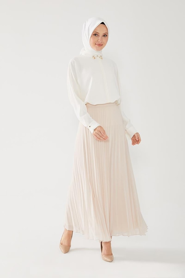 LevidorLevidor Taş Plise Etek