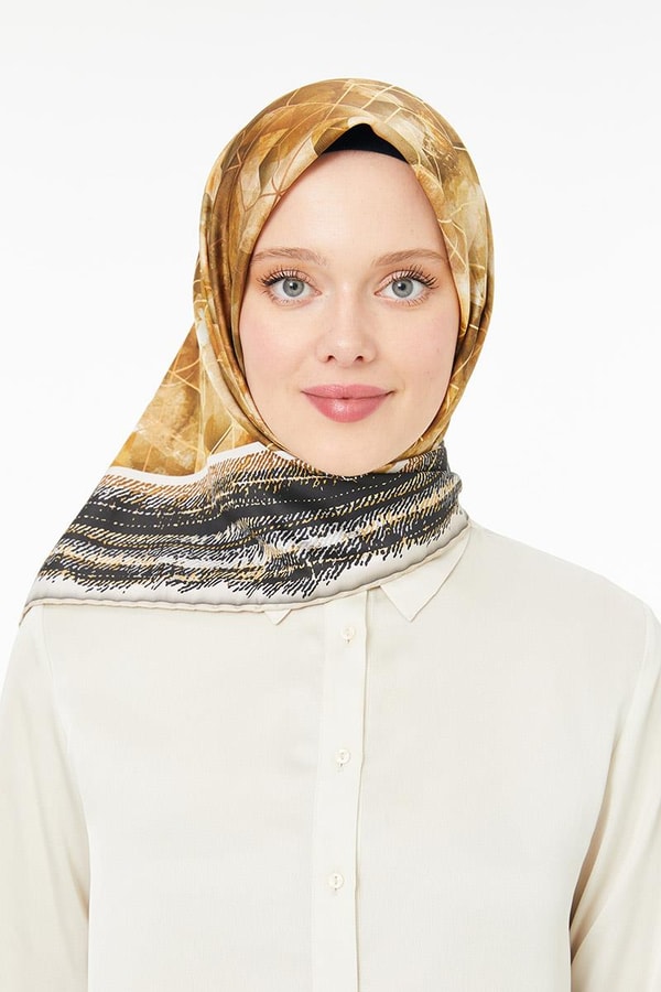 LevidorLevidor Taş Trend Twill Eşarp