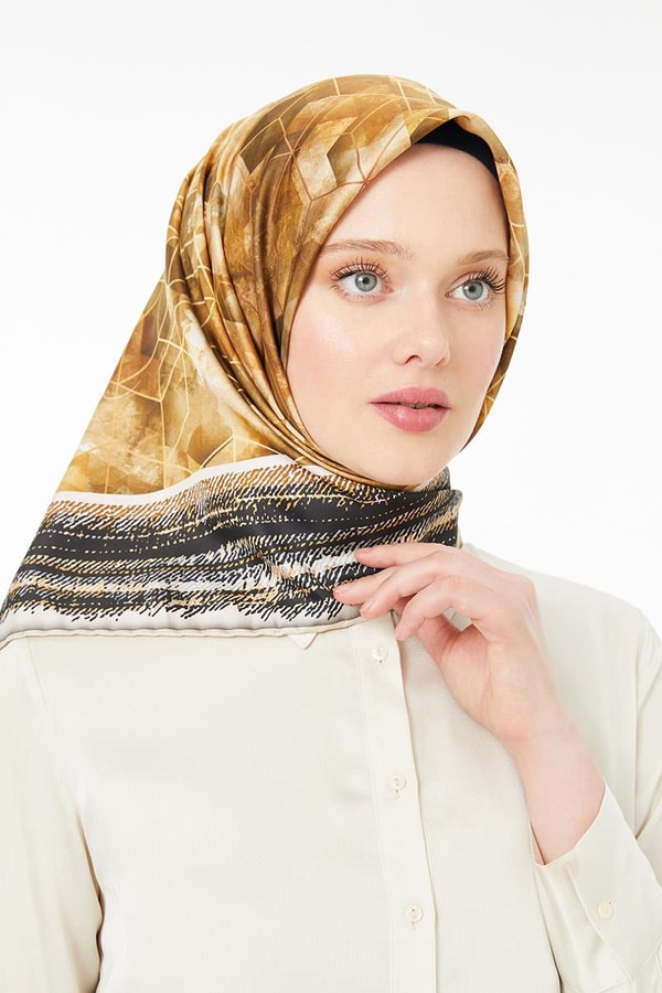 LevidorLevidor Taş Trend Twill Eşarp