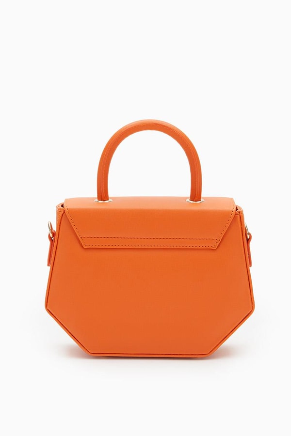 LevidorLevidor Turuncu Geometrik Model El Çantası