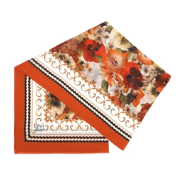 LevidorLevidor Turuncu Pamuk Şal