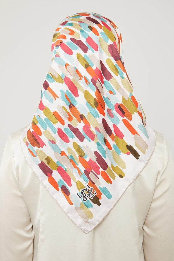 LevidorLevidor Vizon Brush Desen Twill Eşarp