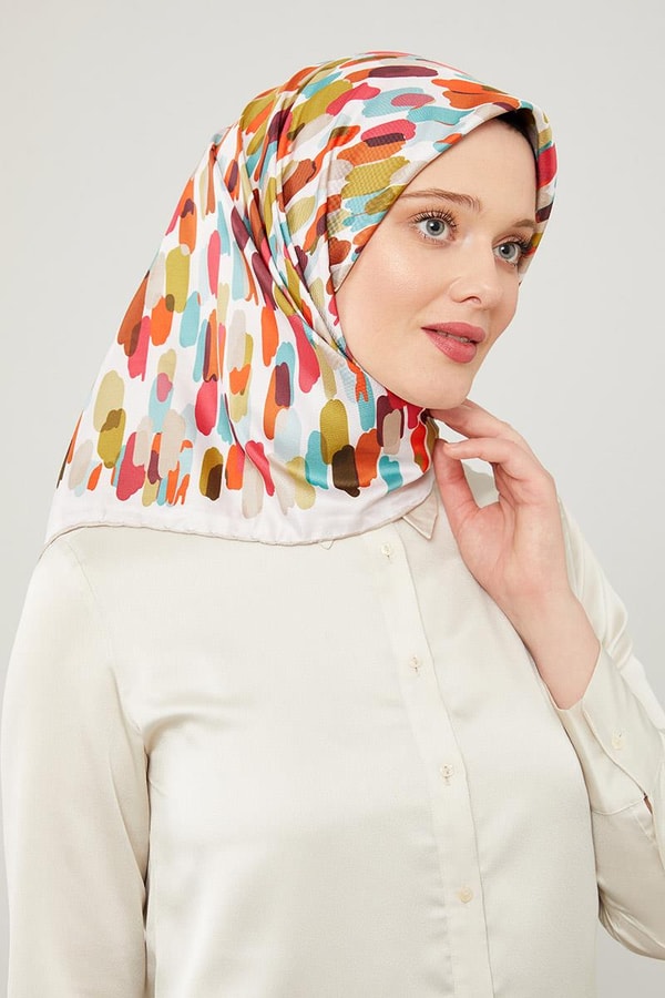 LevidorLevidor Vizon Brush Desen Twill Eşarp