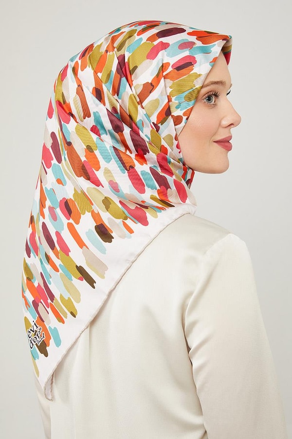 LevidorLevidor Vizon Brush Desen Twill Eşarp