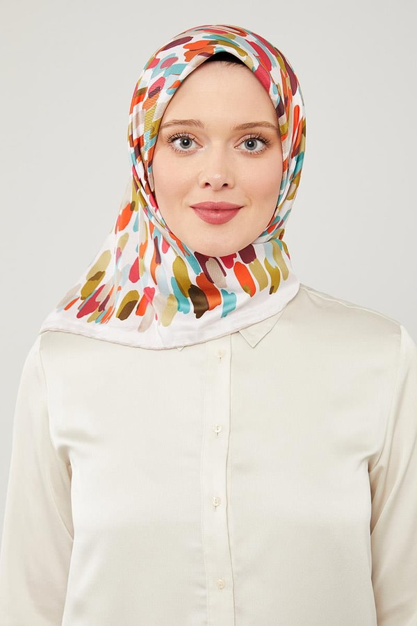 LevidorLevidor Vizon Brush Desen Twill Eşarp