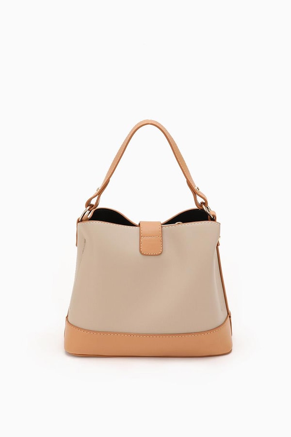 LevidorLevidor Vizon Çift Renk Çıkarılabilir Askılı El Çantası