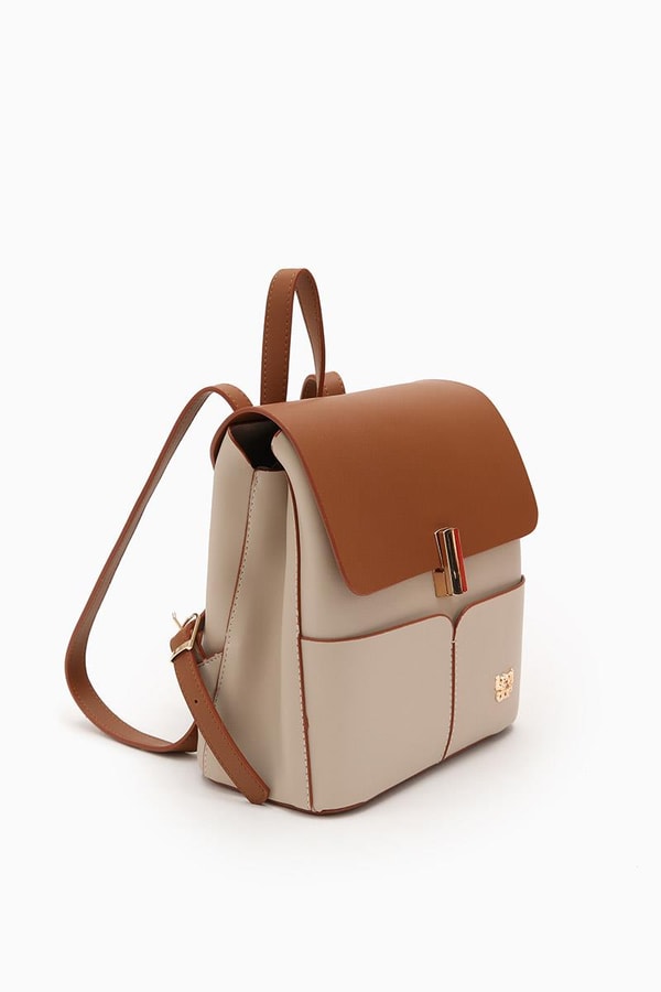 LevidorLevidor Vizon Çift Renkli Sırt Çantası