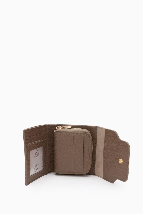 LevidorLevidor Vizon Çıtçıtlı Kartlık Bölmeli Cüzdan