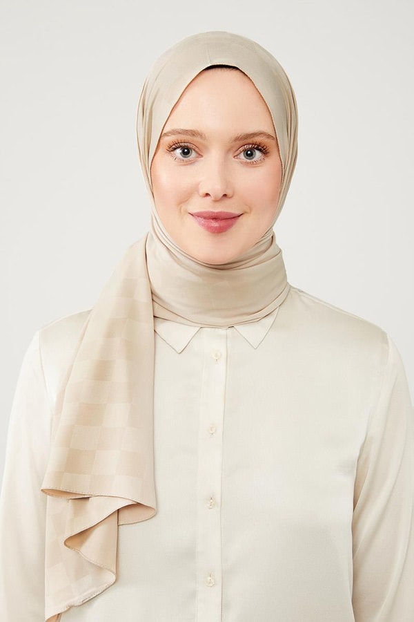 LevidorLevidor Vizon Dama Desen Jakarlı Elegance Şal