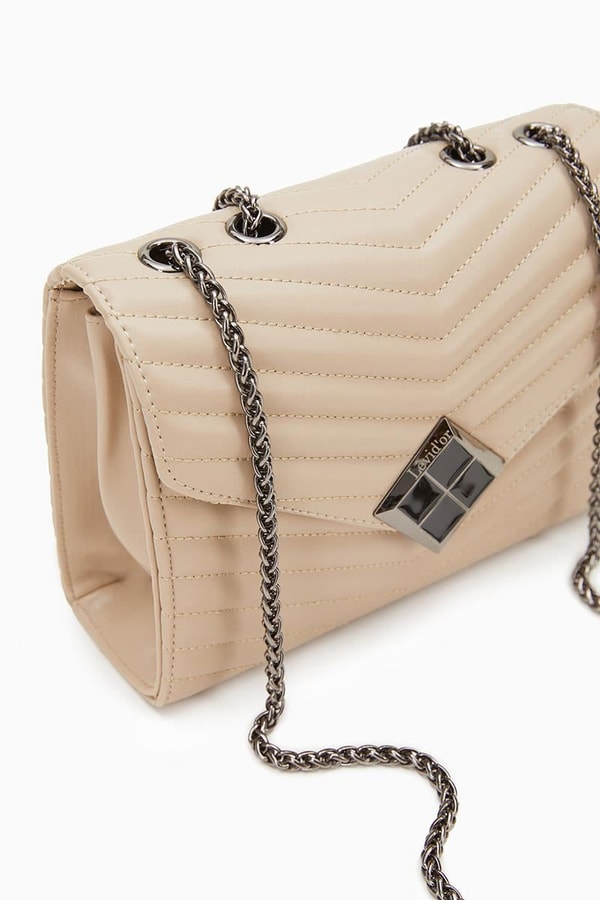 LevidorLevidor Vizon Zincir Askılı Çıt Kapamalı Omuz Çantası