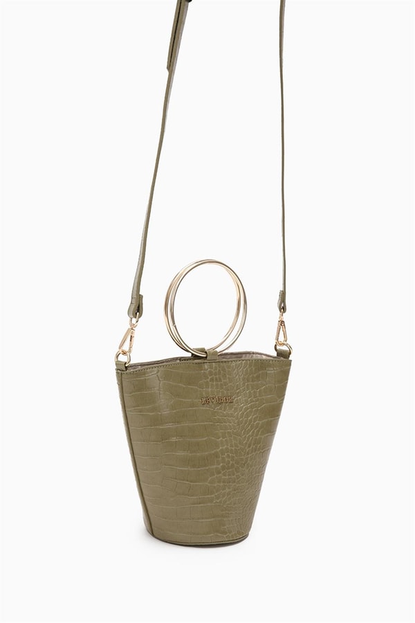 LevidorLevidor Yeşil Clutch Mini Çanta