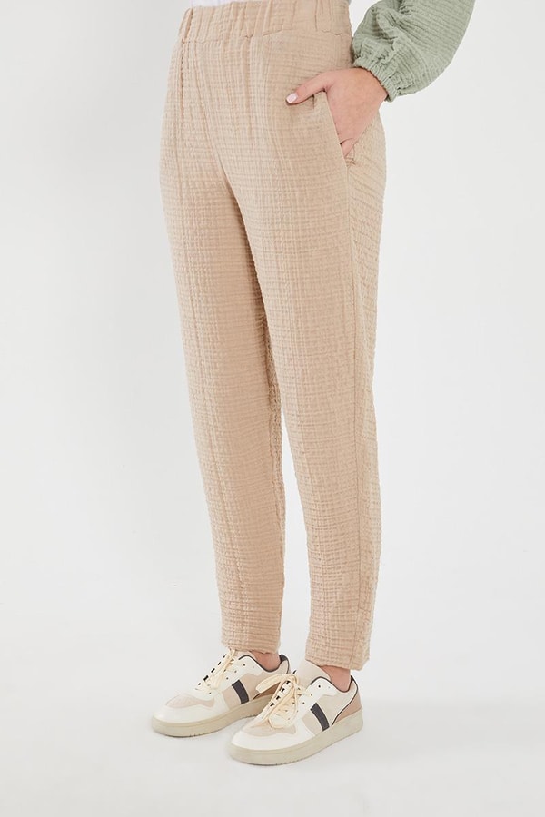 LevidorLevidor Yeşil Kapşonlu Muslin Spor Takım