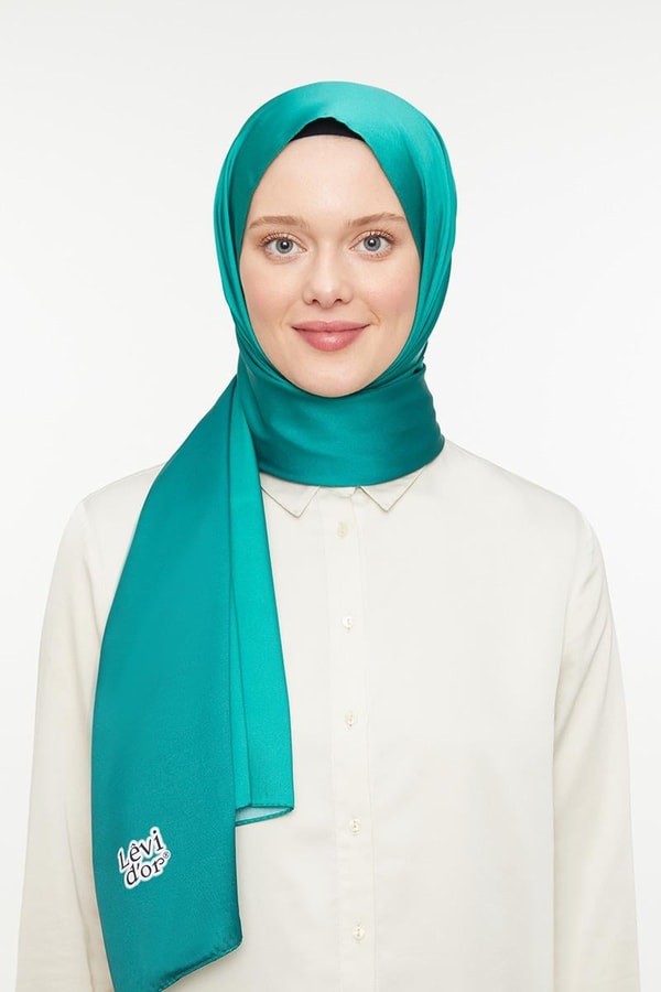 LevidorLevidor Yeşil Twill Şal