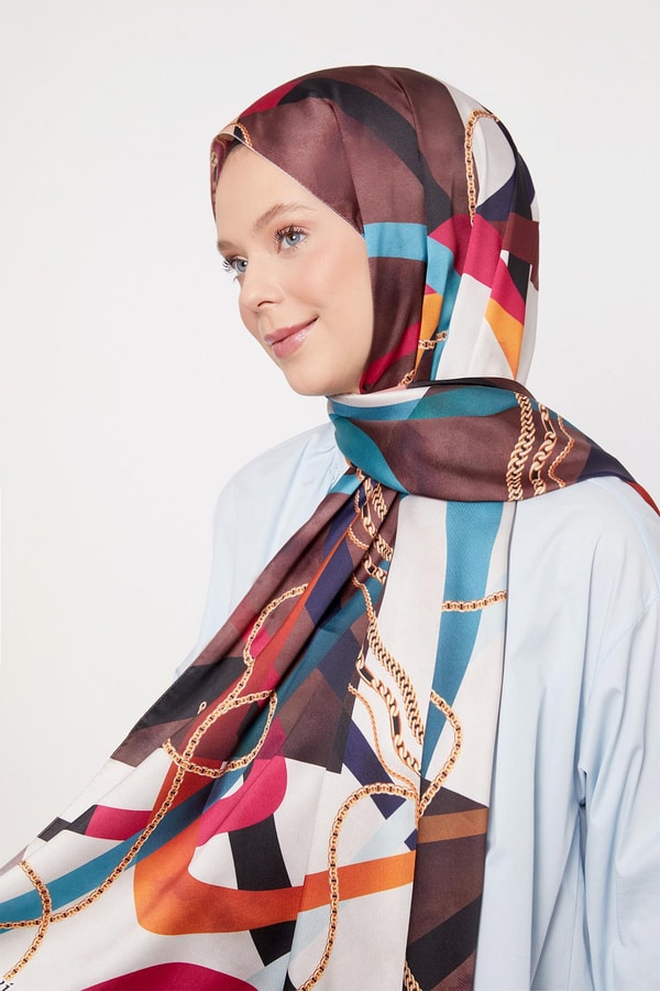 LevidorPetrol Mavisi Twill Şal