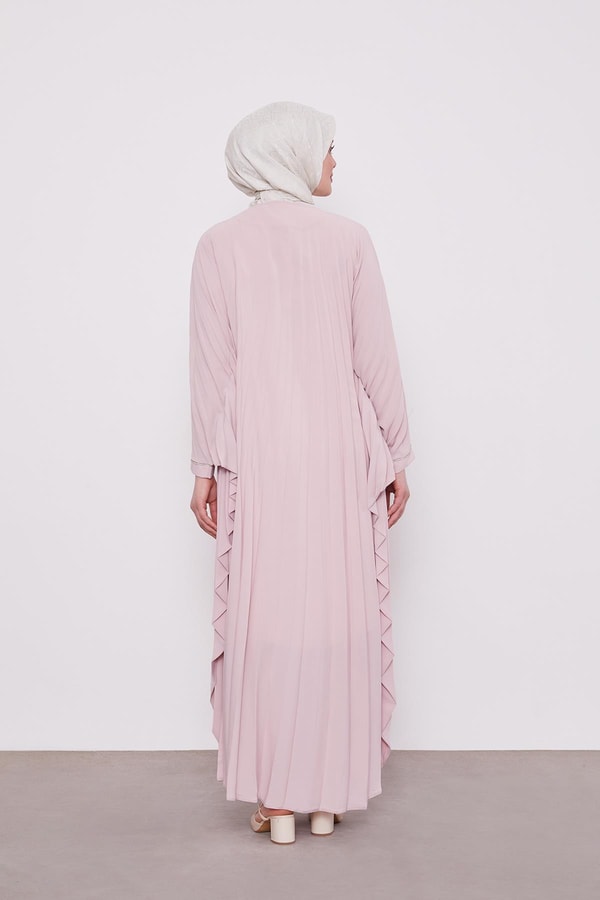 LevidorPudra Yarasa Kol Elbise