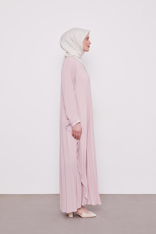 LevidorPudra Yarasa Kol Elbise