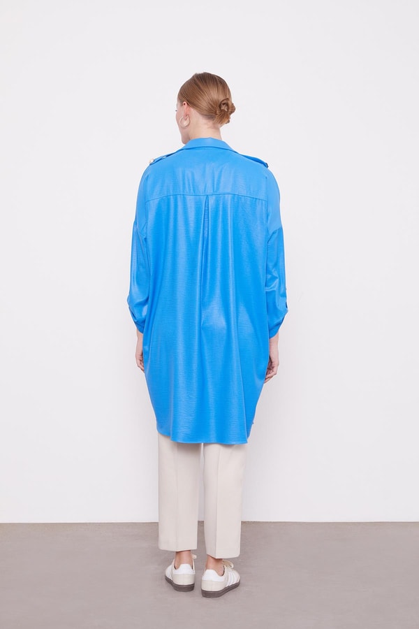 LevidorSaks Apolet Detaylı Kısa Kap