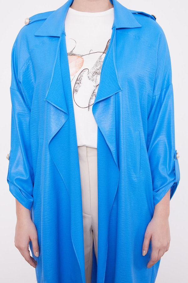 LevidorSaks Apolet Detaylı Kısa Kap