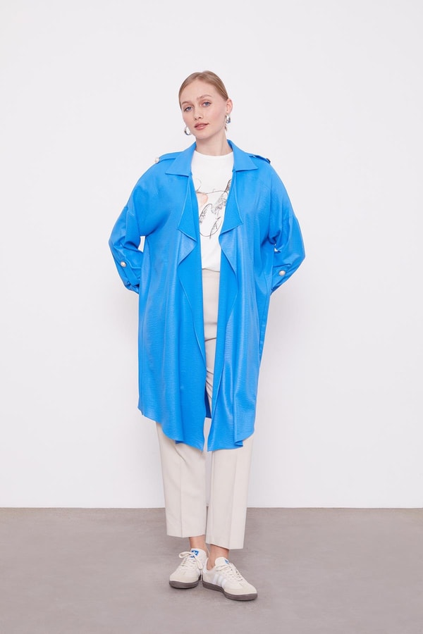 LevidorSaks Apolet Detaylı Kısa Kap