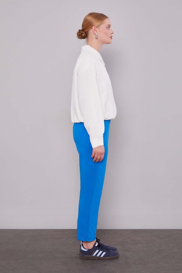 LevidorSaks Belli Lastikli Cepli Spor Pantolon