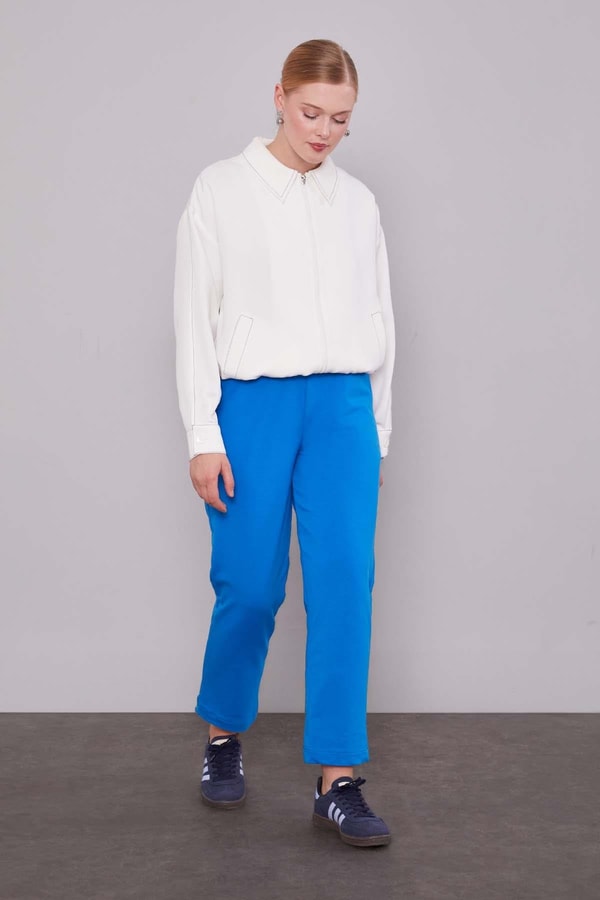 LevidorSaks Belli Lastikli Cepli Spor Pantolon