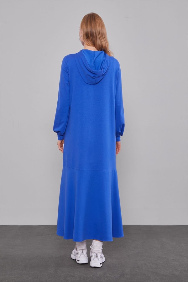 LevidorSaks Kapuşonlu Gizli Cep Detaylı Elbise