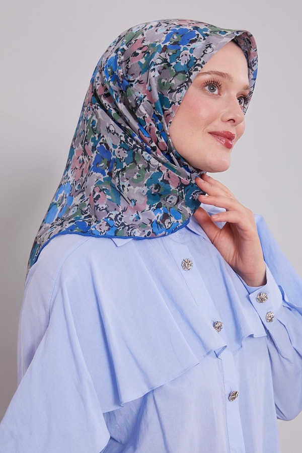 LevidorSaks Yonca Desen Soft Eşarp