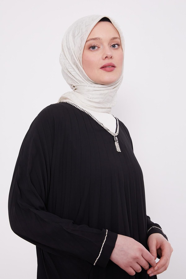 LevidorSiyah Yarasa Kol Elbise