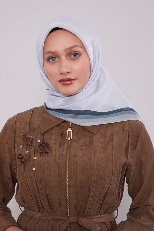 LevidorSu Yeşili Kehribar Eşarp